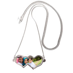 Double Heart Necklace