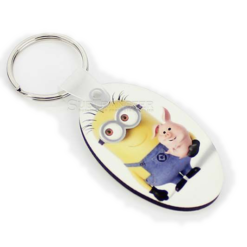 Oval Key Ring