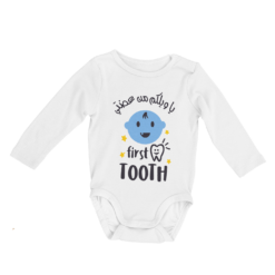 White Baby Onesie - Long Sleeve