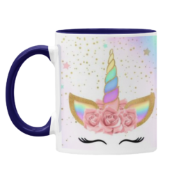 Mug with Blue Inner