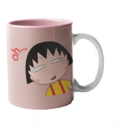 Plastic Mug with Pink Inner